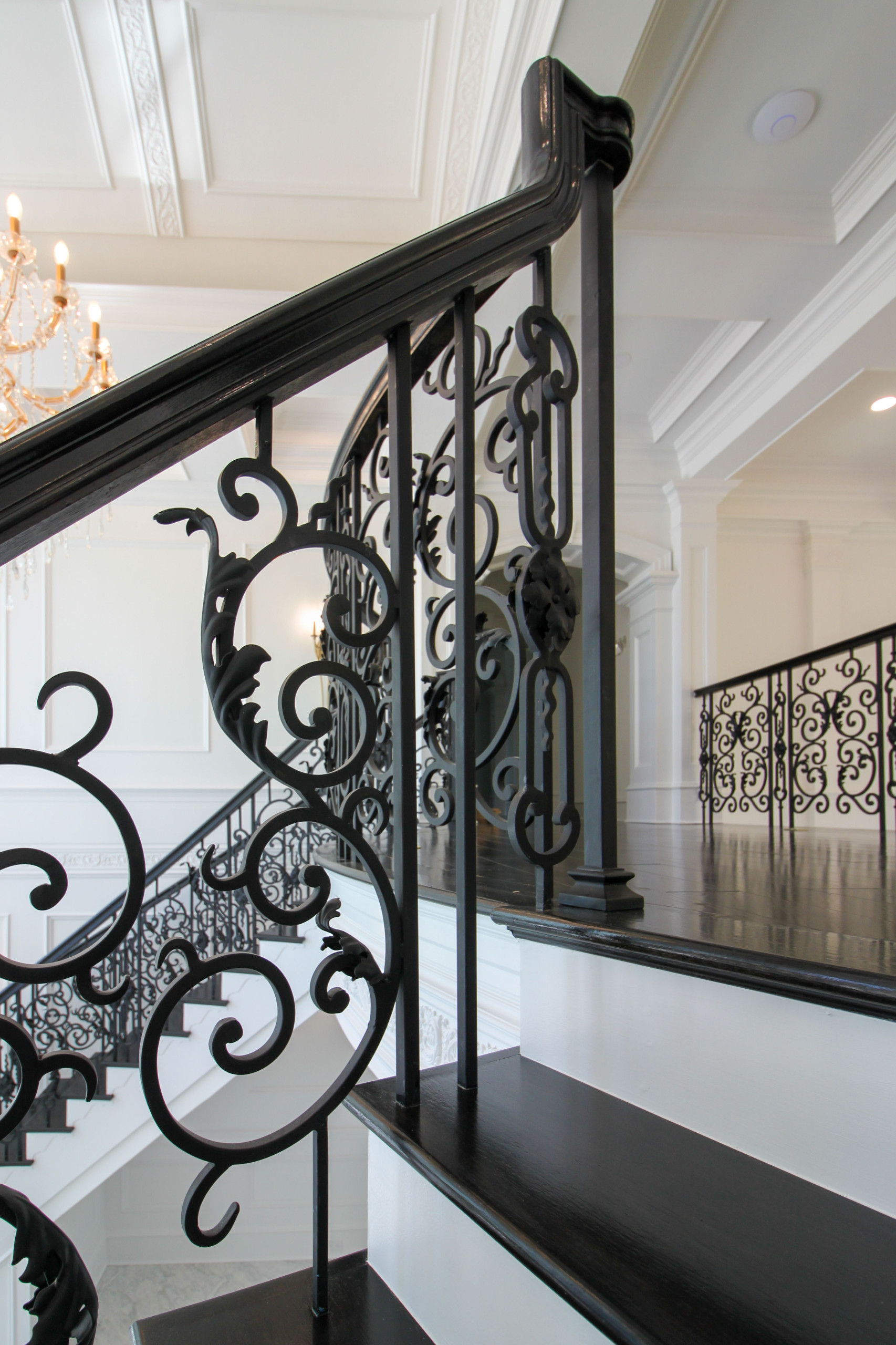 92_Grand Double Staircase in Exquisite Custom Home, Great Falls VA 22066