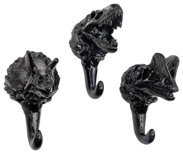 Metal Black Cat Jewellery Keys Clothes Robe Hanger Hook Diy Wall Door Rustic