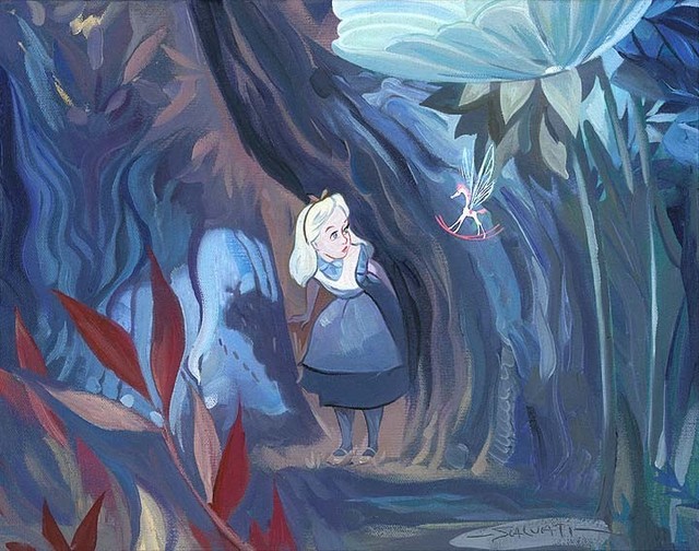 Disney Fine Art Peculiar Things by Jim Salvati, Gallery Wrapped Giclee