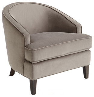 Barrel Back Chair Transitional Armchairs And Accent Chairs By ARTEFAC   Transitional Armchairs And Accent Chairs 