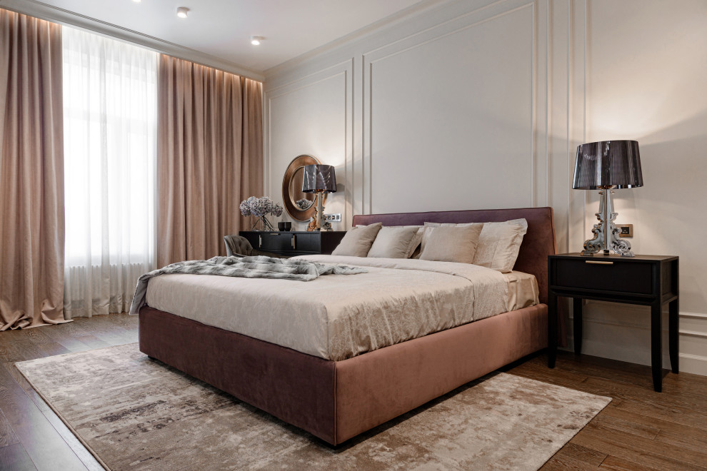 Спальня. Двухкомнатная квартира 89 м.кв г.Новосибирск