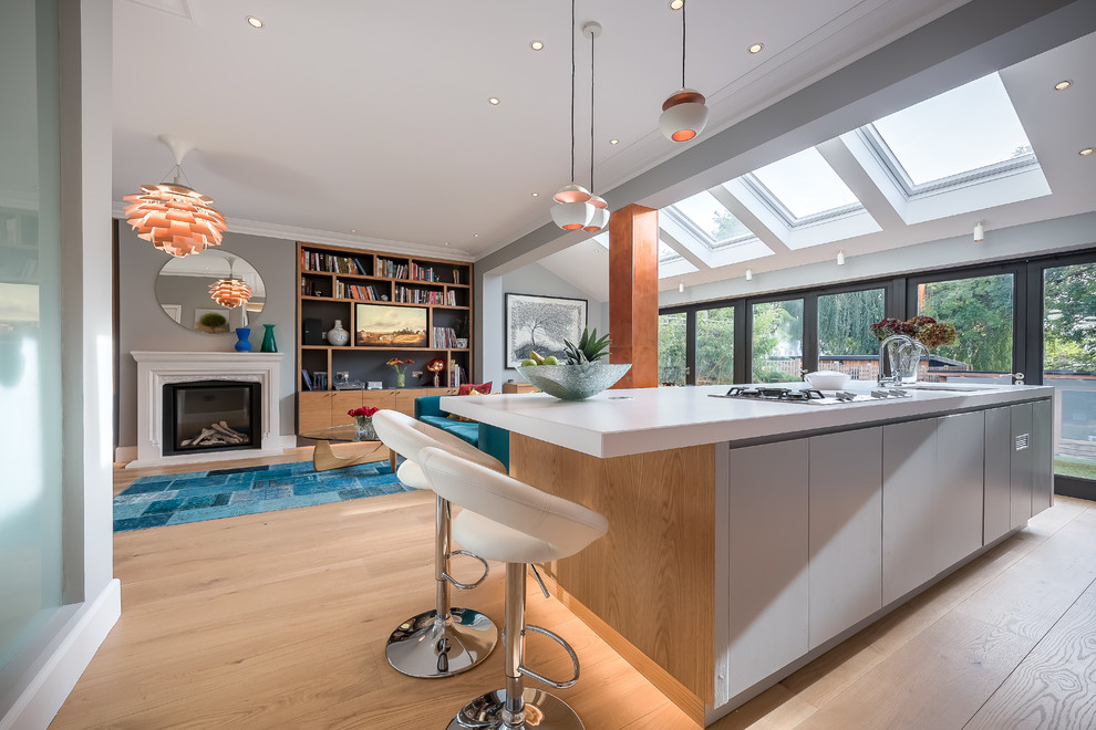 A Modern & Colourful Home, Muswell Hill