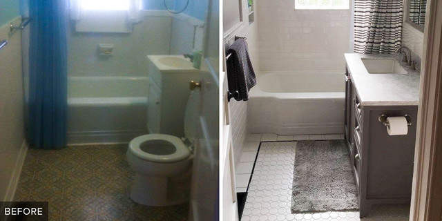 Reader Bathroom: $3,000 DIY Transformation in Tennessee