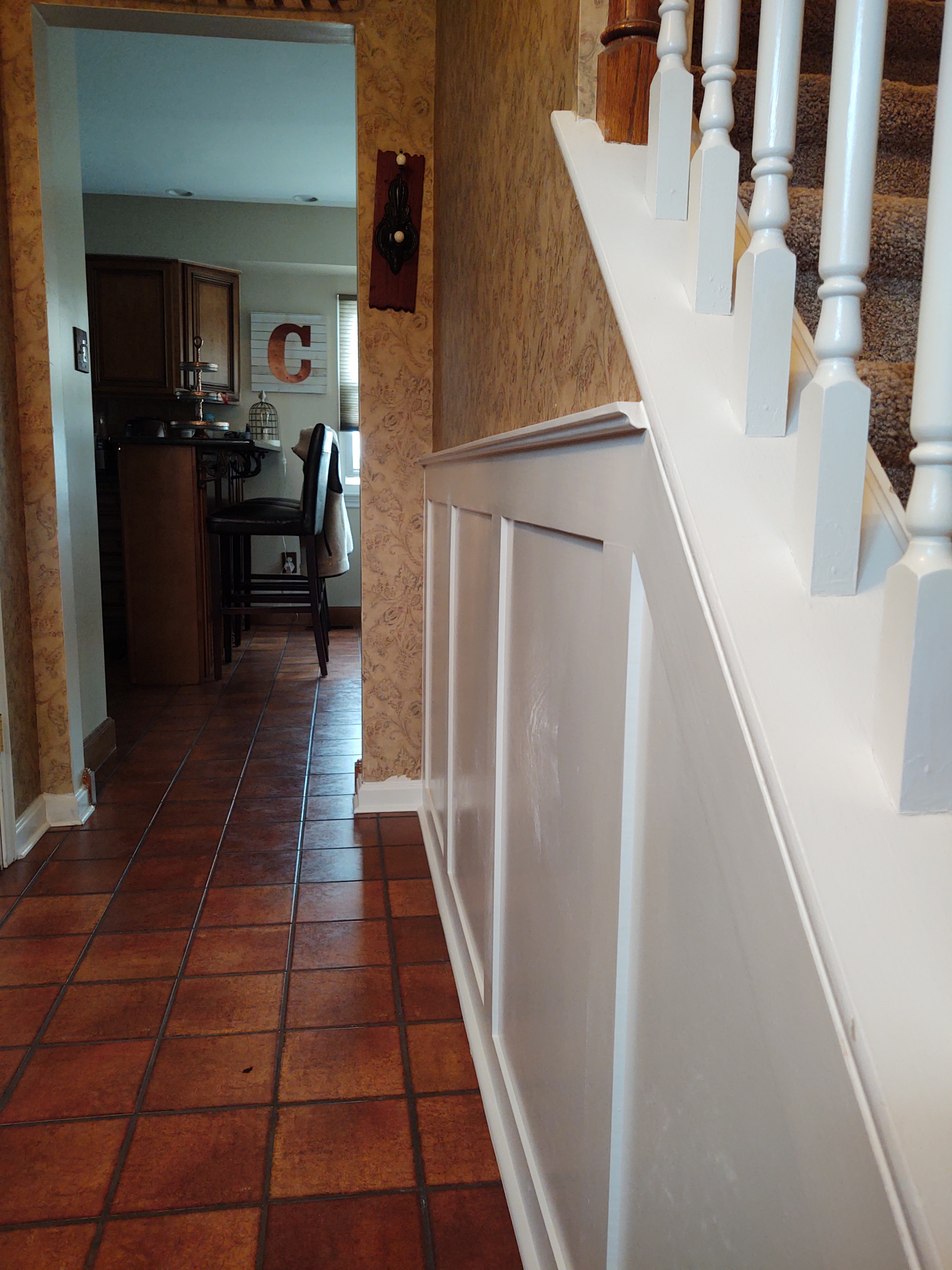 Simple wainscoting
