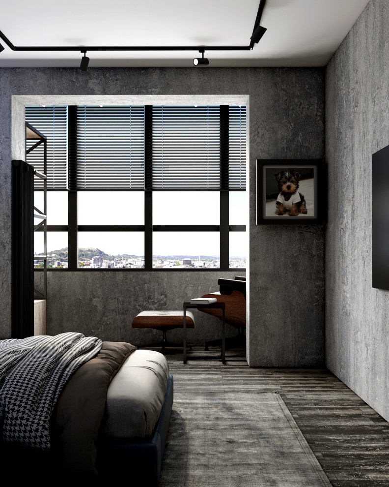 Дизайн квартиры 77 м2 для мужчины-холостяка в Москве в жк Династия!