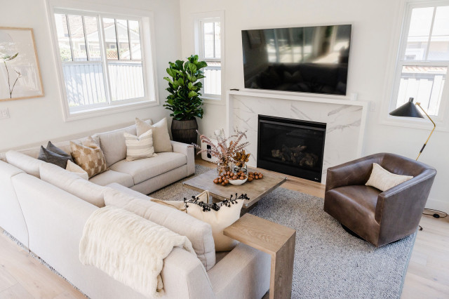 Willow Glen Modern minimalistisch-wohnbereich