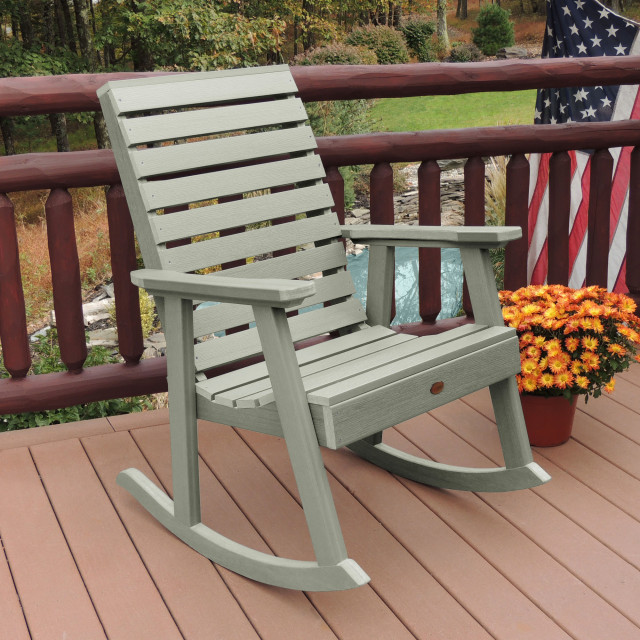 Weatherly Rocking Chair Weatherly Rocking Chair - Transitional - Outdoor Rocking Chairs - by ...