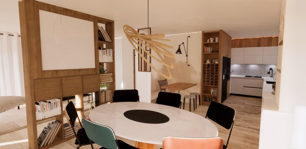 Pièce de vie 3D - Bois-Guillaume
