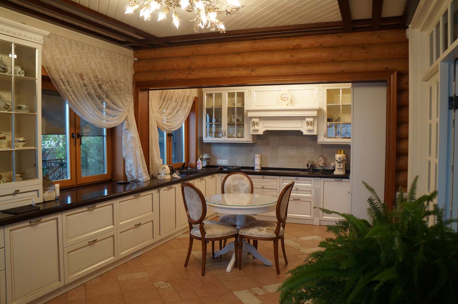 Classic wooden house