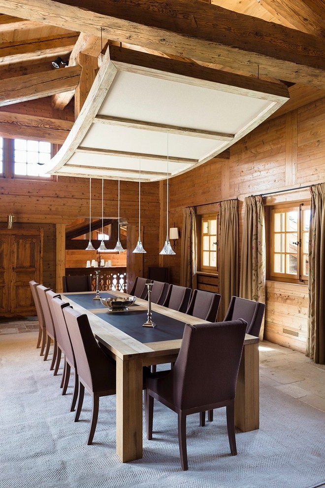 Home design - rustic home design idea in Denver
