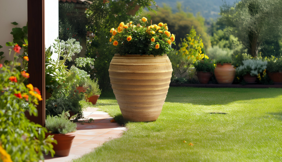 Горшки для офиса крупной строительной компании