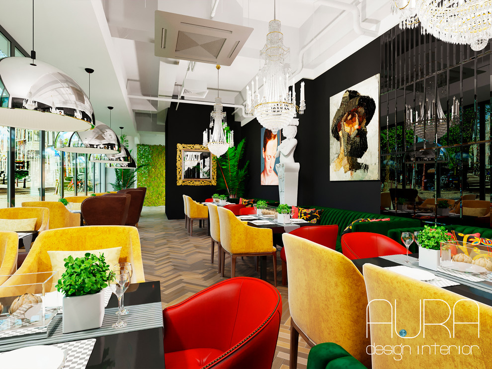 Дизайн интерьера ресторана MUSE, г. Домодедово