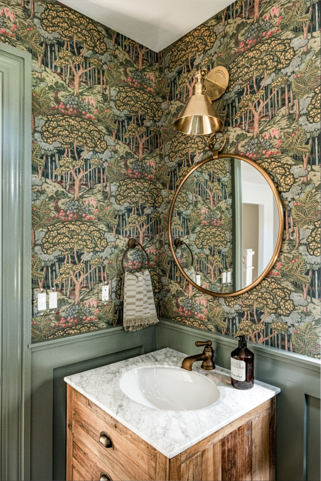 Ottsville Farmhouse - Farmhouse - Powder Room - Philadelphia - by ...