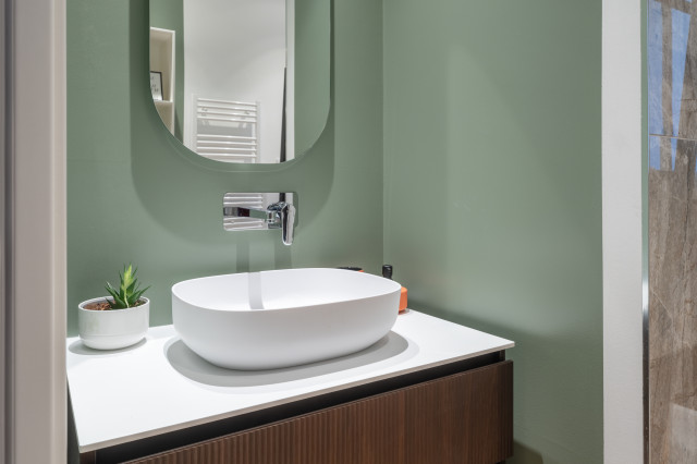 VERDE URBANO modern-badezimmer