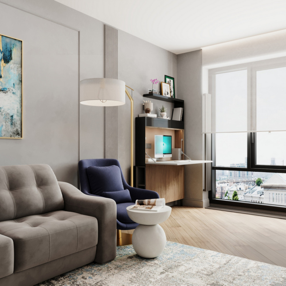 Кухня-гостиная в  ЖК "Filicity"