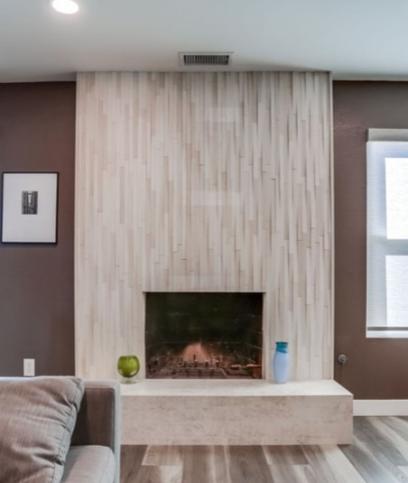 Mira Mesa_Master Bath + Fireplace
