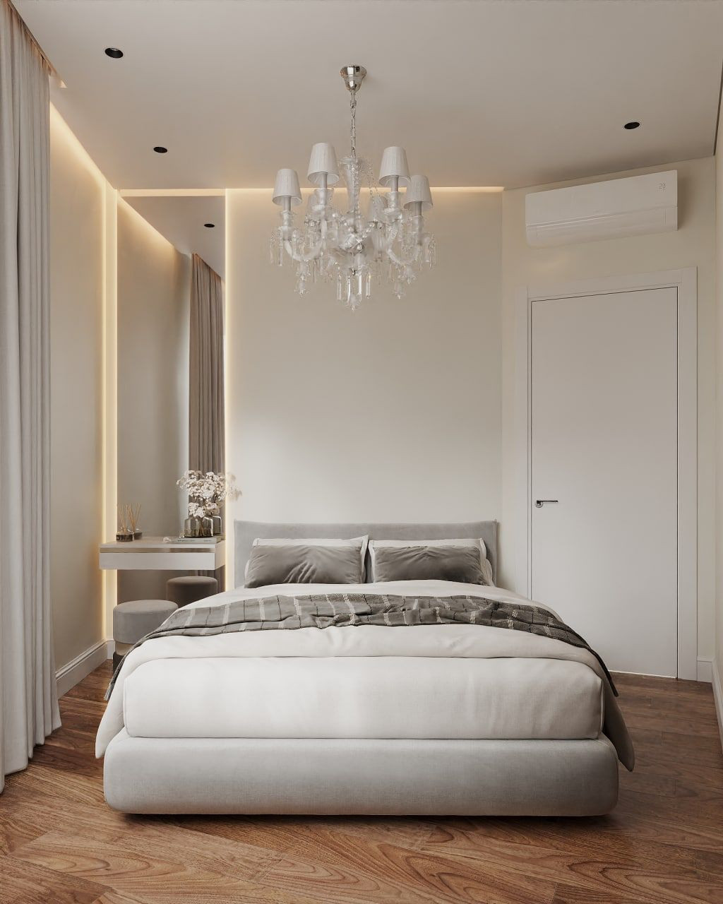 Раменки. Элегантный минимализм для молодой семьи