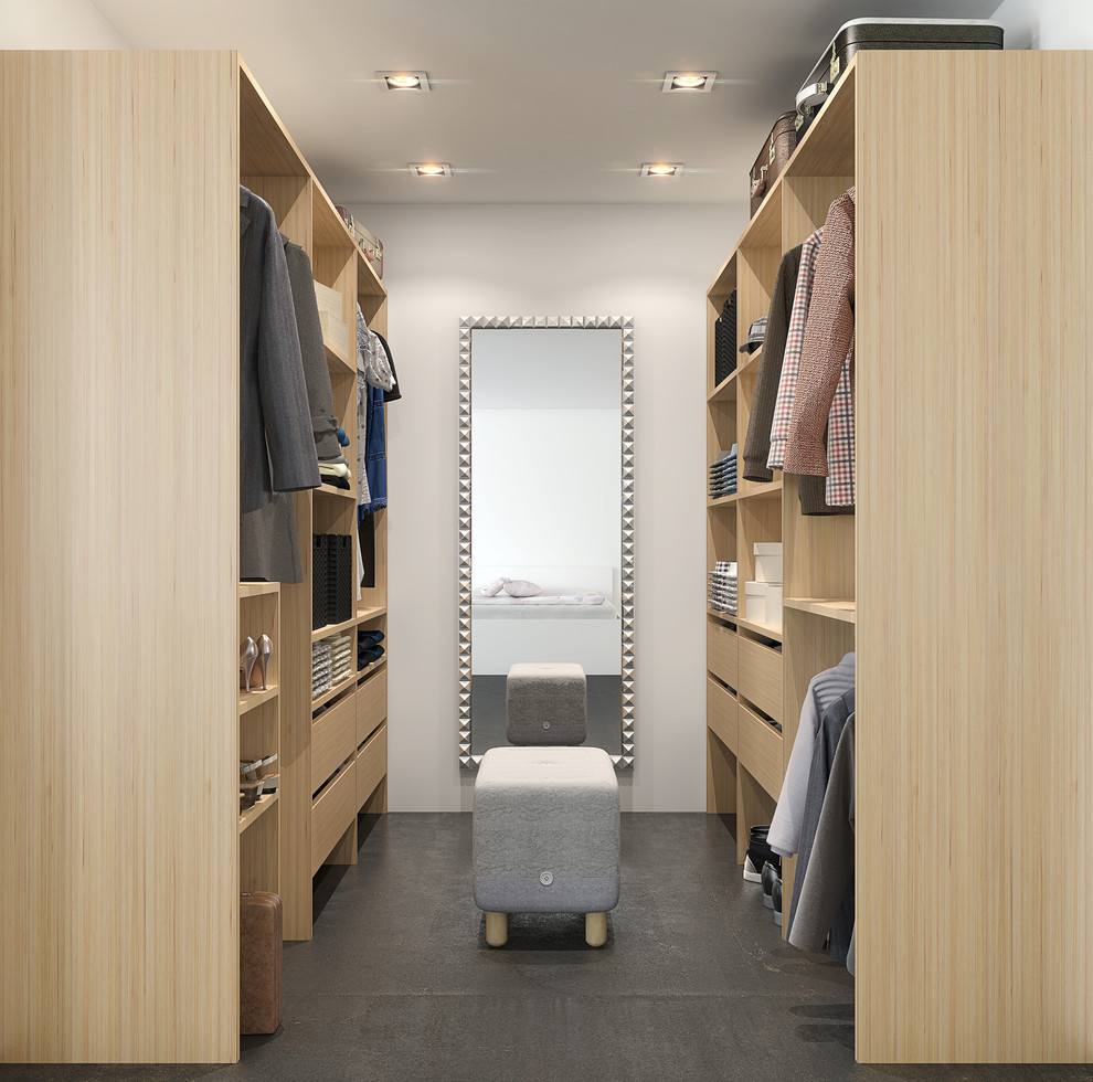 Design ideas for a modern storage and wardrobe in Gothenburg.