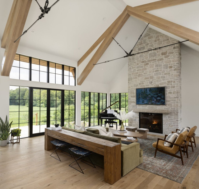 Modern Sanctuary minimalistisch-wohnbereich