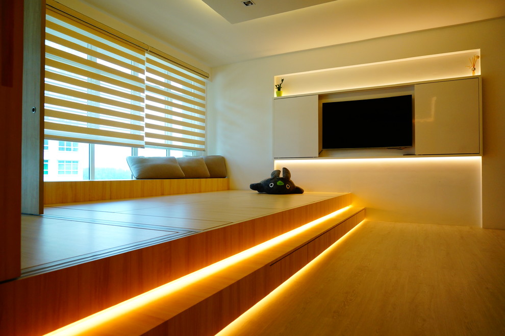 Photo of an asian family room in Singapore.
