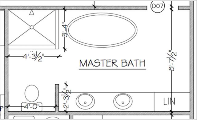 See How 8 Bathrooms Fit Everything Into About 100 Square Feet - What Is The Average Master Bathroom Size