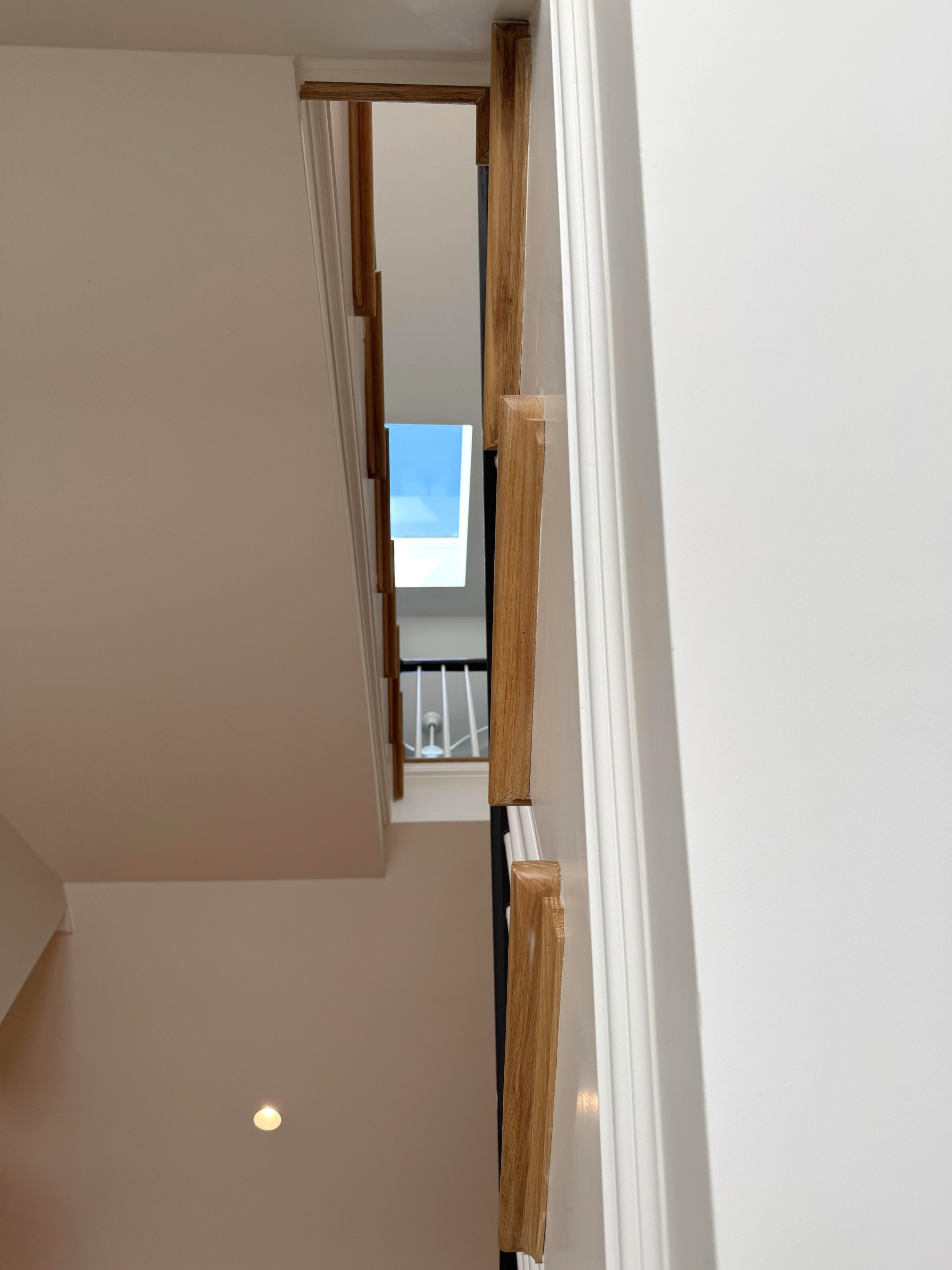 142_Airy Staircase with Over the Post Balustrade, Arlington, VA