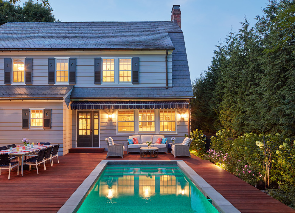 Example of a classic pool design in Baltimore