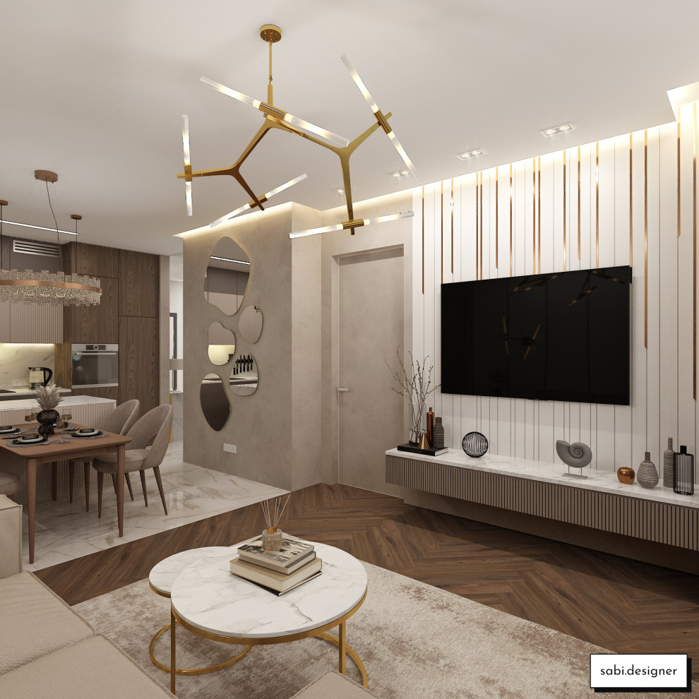 НЕОКЛАССИЧЕСКАЯ КВАРТИРА ЖК ТРИКОЛОР 110 М КВ