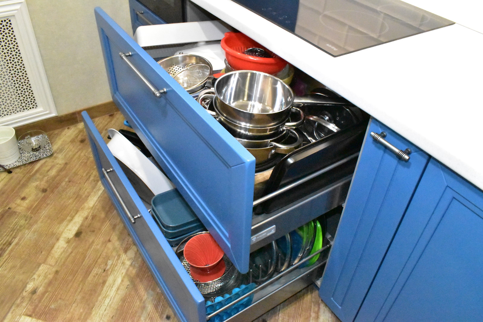 Кухня из массива дуба Сицилия Ral и CS