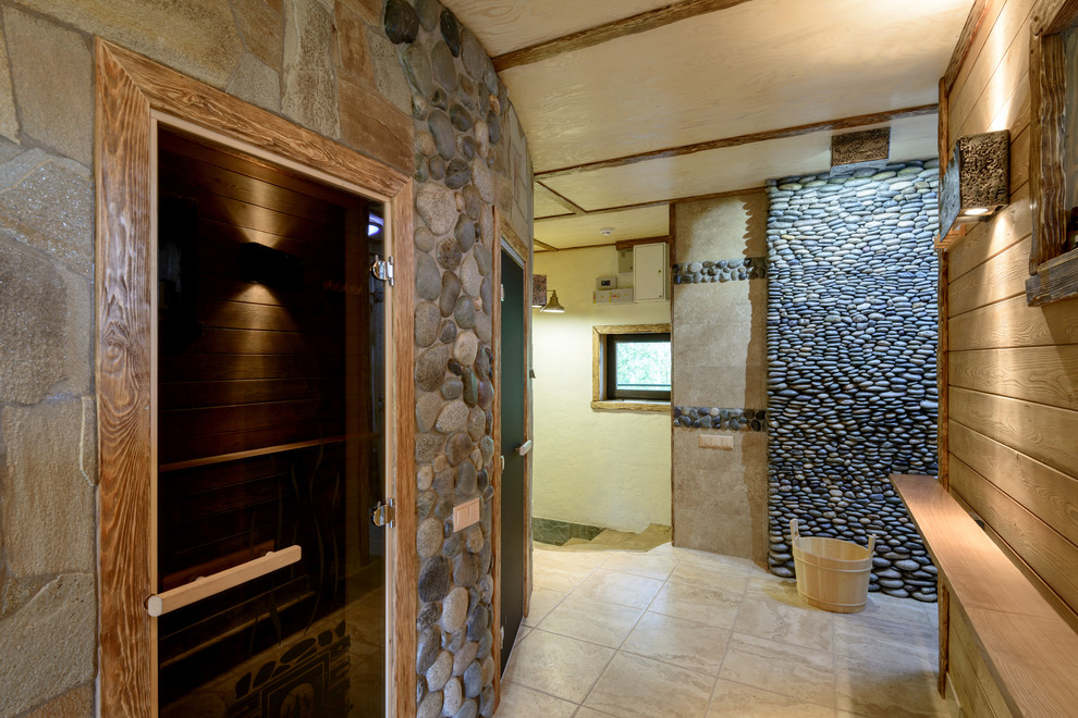 Частный спа-комплекс с стиле Шале