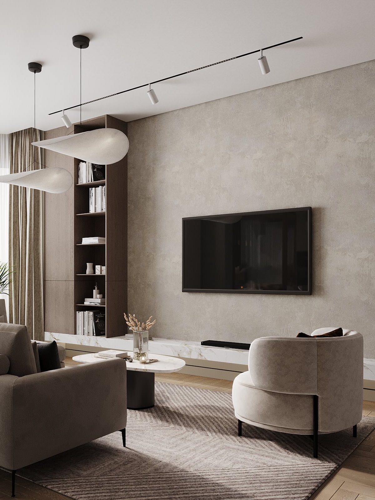 Дизайн интерьера квартиры в ЖК central avenue #PR-400