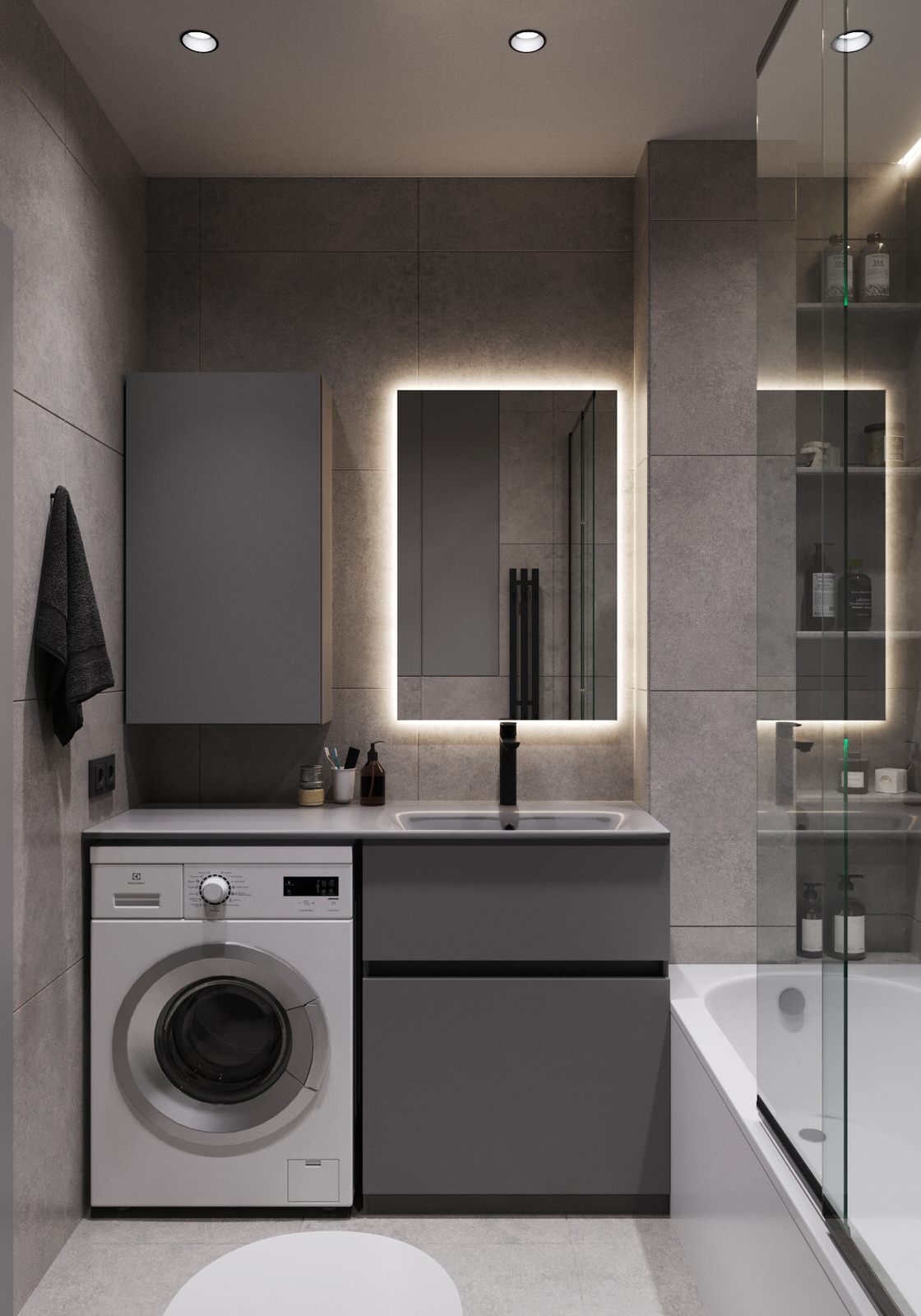 3-х комнатная квартира в одном стиле