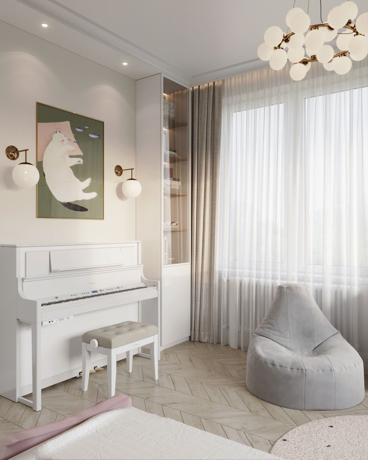 Детская в квартире 100м2 в жк Тушино 2018