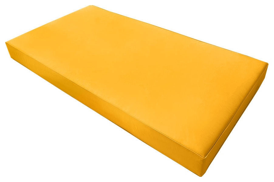 COVER ONLY Outdoor Piped Trim 8" Twin Size Daybed Fitted Sheet