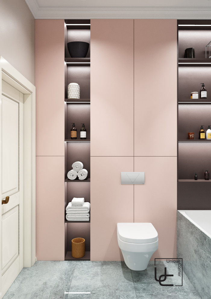 Koktobe city, жилой комплекс Санузлы