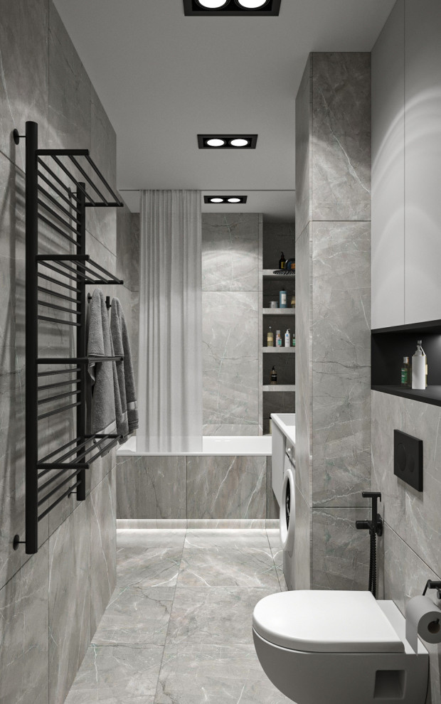 Минималистичная квартира с перетекающими гармоничными пространствами.