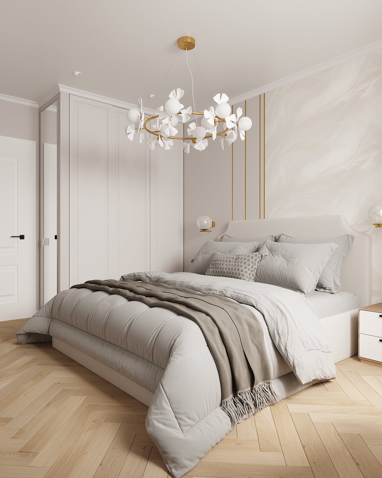 Романтичная квартира для молодой семьи