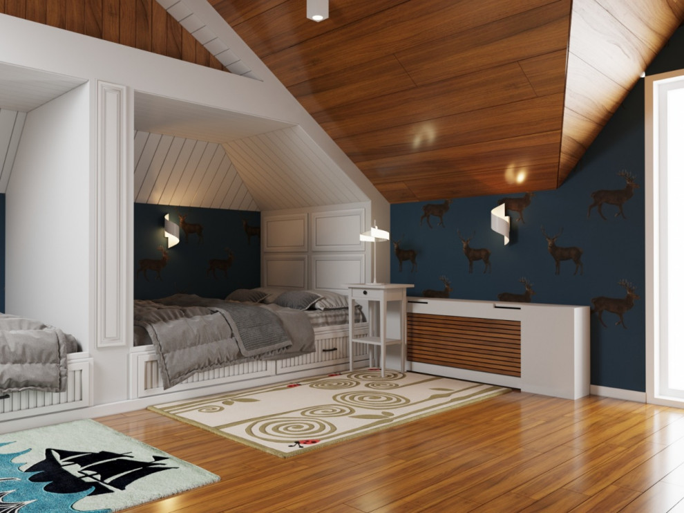 Детская комната на мансарде