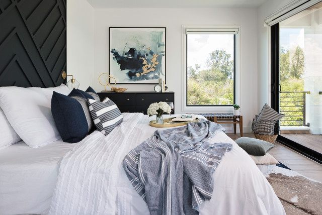 Modern on the North End modern-bedroom