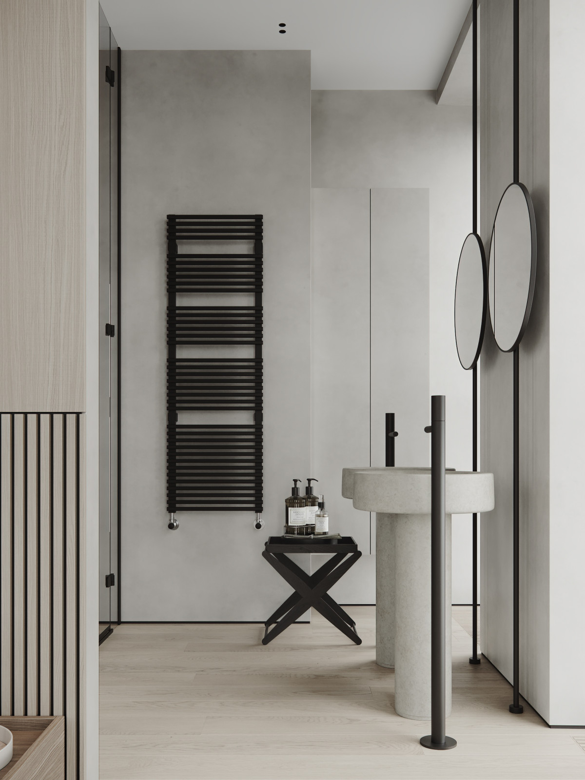 Квартира 144,8 m в стиле современный минимализм