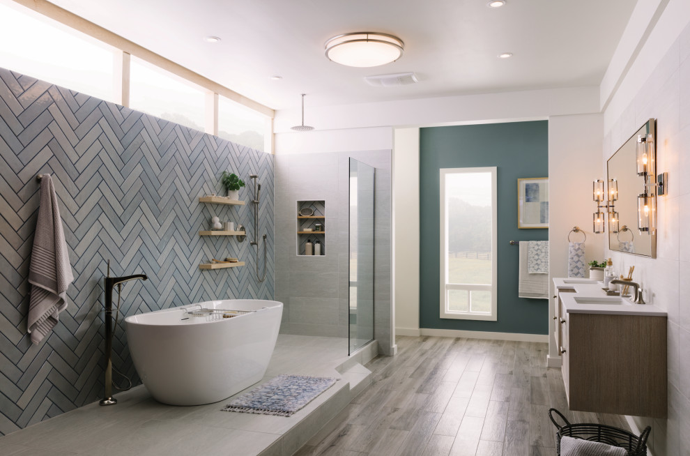 Bathroom - transitional bathroom idea