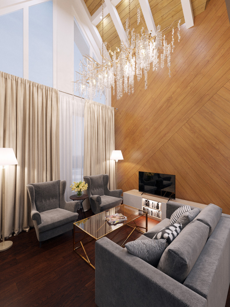 Дизайн-проект каркасного дома в Московской области