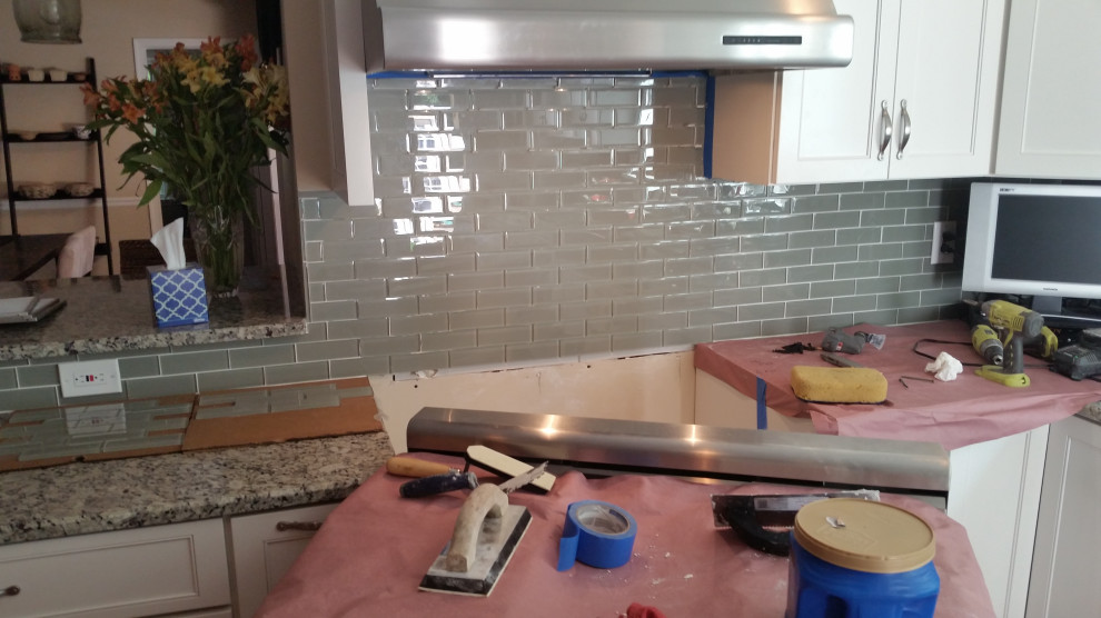 Stacy M Custom Kitchen Flooring + Bump out
