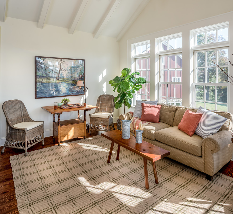 Manheim Farmhouse - Farmhouse - Sunroom - Philadelphia - by Custom Home ...