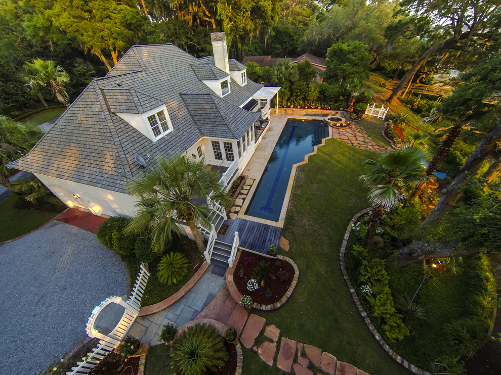 Example of a classic exterior home design in Atlanta