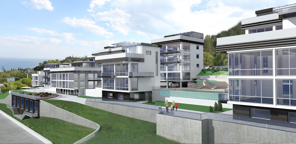 Гостиничный комплекс в Крыму. Реконструкция