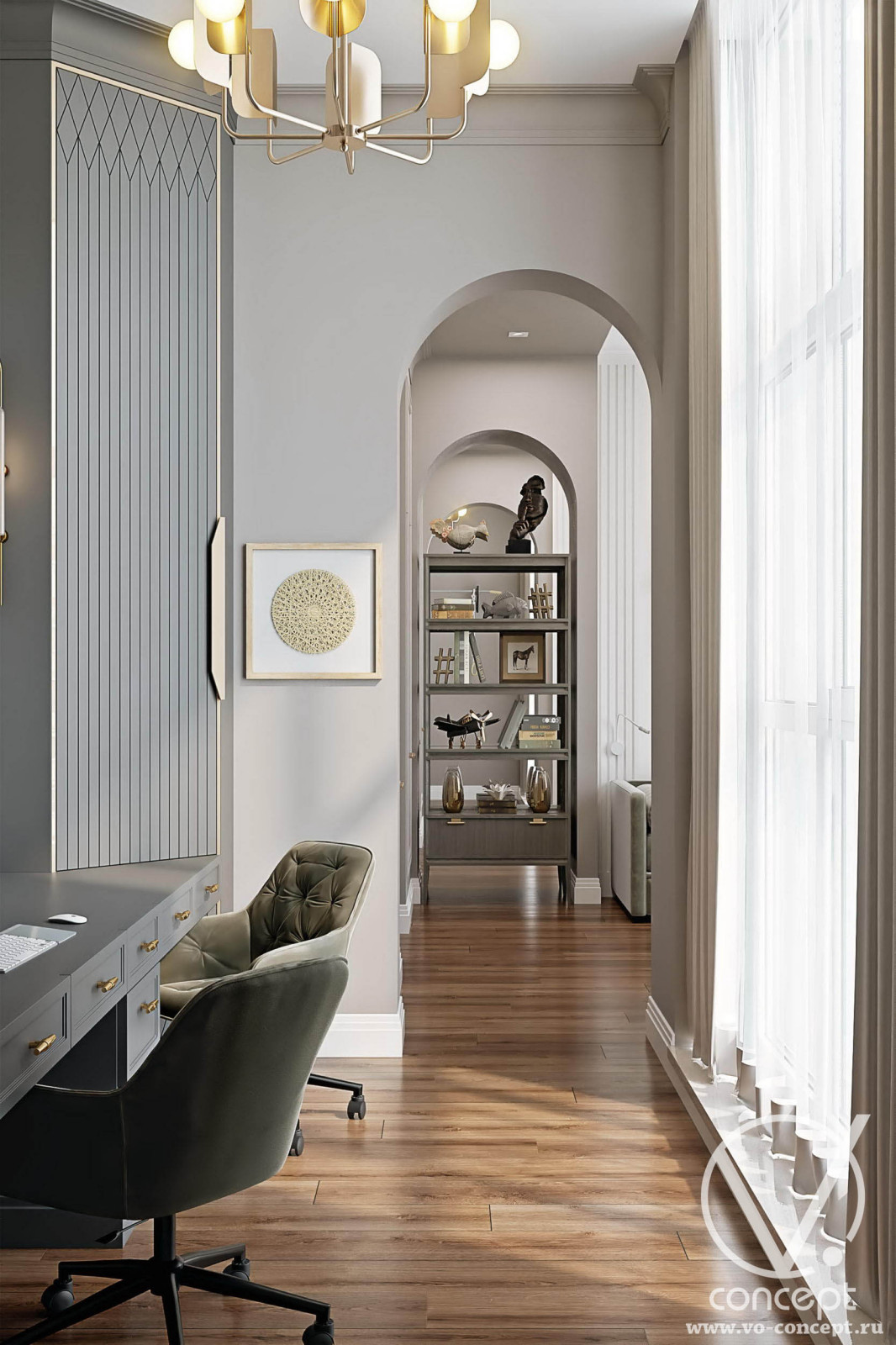 ЖК Рассказово. Двухкомнатная квартира. 74 м.кв.