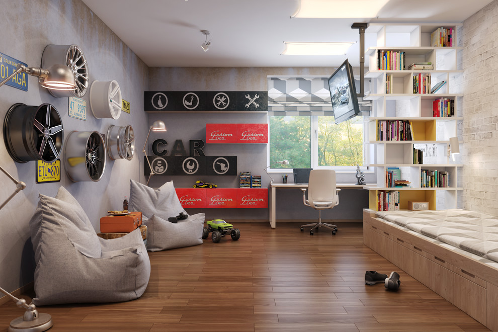 Дом для семьи стремя детьми (780 кв м)