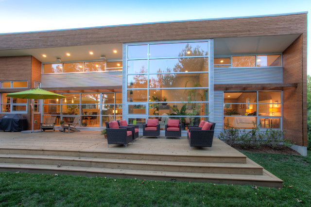 Delafield Modern moderne-facade