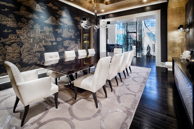 Classic Transitional classique-chic-salle-a-manger